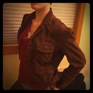 Wilson’s leather suede brown jacket